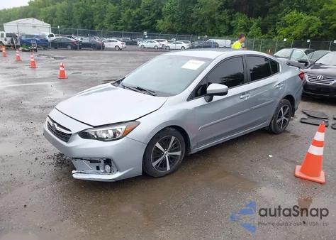 2021 Subaru Impreza Premium from USA, damaged, VIN 4S3GKAV62M3606531